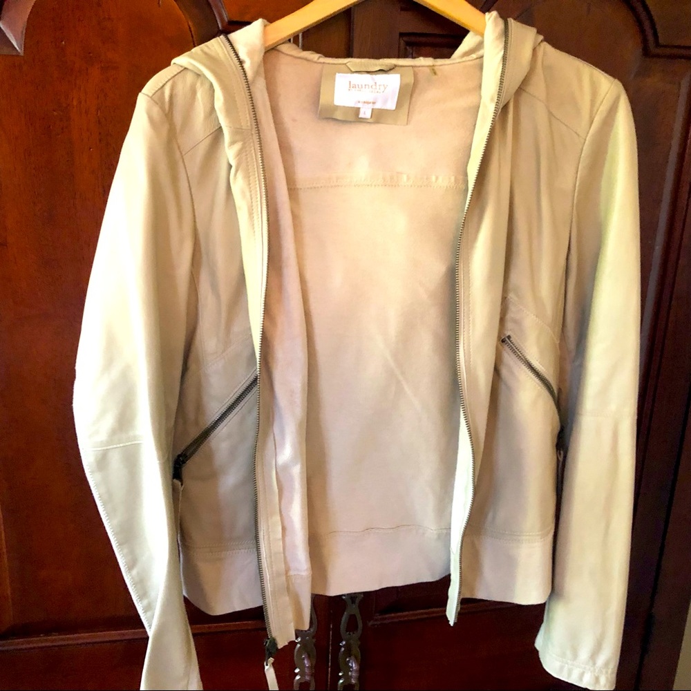 Leather jacket